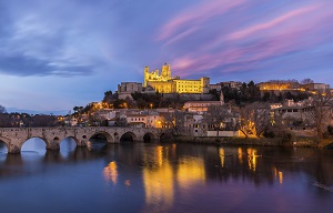European Castle on River